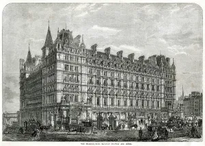 Charing Prints: Newly opened Charing Cross Station, London 1864