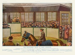 Horseracing Prints: Newmarket Sales