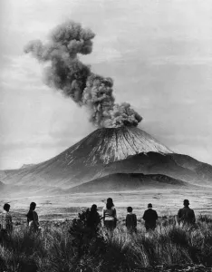 Peak Prints: Ngauruhoe volcano, New Zealand, 1931