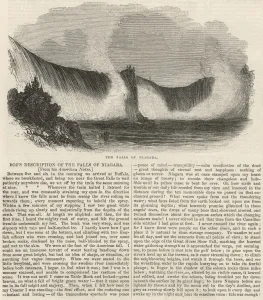 Engraving Prints: Niagara Falls
