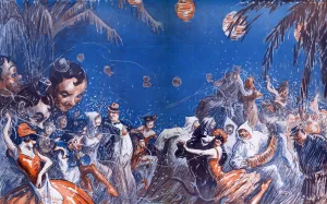 Procession Prints: Nice Carnival by Webster Murray