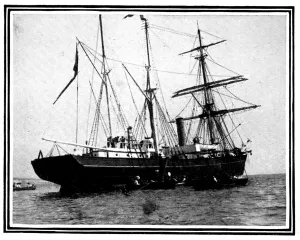 Shortly Prints: The Nimrod, Falmouth Harbour, 1909