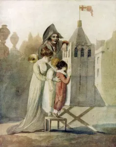 Images Dated 20th November 2004: Nineteenth Century Peep-Show in London