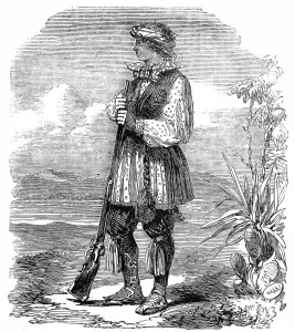 Images Dated 8th July 2004: Noco-shimatt-tash-tanaki, Chief of the Seminole, c. 1858