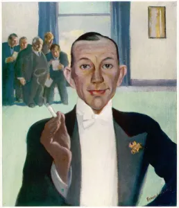 Caricature Prints: Noel Coward (1899-1973)