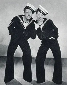 Part Prints: Noel Coward and Gertrude Lawrence in the play Has Anybody Seen our Ship?