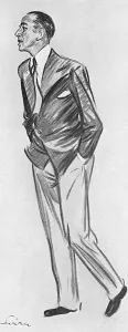 Coward Prints: Noel Coward by Sirra