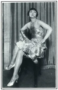 Cigarette Prints: Norah Blaney as Mademoiselle Yvonne in Out of the Blue