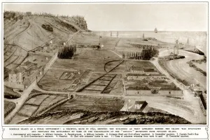 1850s Prints: Norfolk Island as a penal settlement, 1853