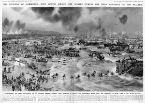 Vehicles Prints: Normandy Invasion 1944