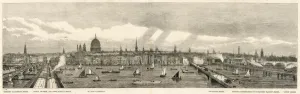 Eastern Prints: North Bank of the Thames from Blackfriars Bridge to London B