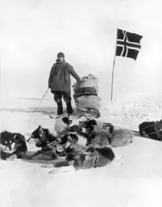 Standing Prints: The Norwegian Flag at the South Pole, 1911