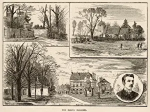 Hill Prints: Number of views of Ealing, London, The images show (clockwise from top left)