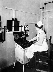 2004 Prints: Nurse in the x-ray department