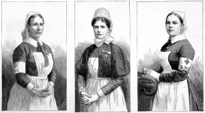 2004 Prints: Nurses decorated with the Royal Red Cross