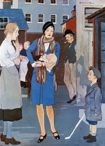 Constituency Prints: Nursing her Constituency by Reginald Higgins