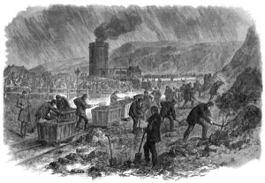Disasters Prints: Oaks Colliery / 1866