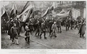 Street Prints: Odessa - supporters of the Black Hundreds