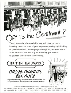 Rail Prints: Off to the Continent? - British Railways Cross-Channel
