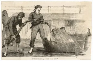 Toilet Prints: Officers Bathing C1890