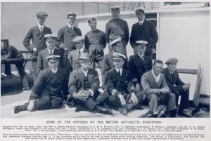 Search Prints: Some of the Officers of the British Antarctic expedition