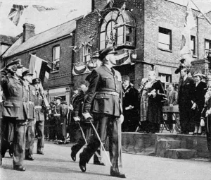 1955 Prints: Officers and Men of the R. A. F. Station at Abingdon, one of the main airfields of