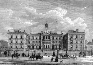 Cavalry Prints: The Officers Quarters, Knightsbridge Barracks, 1880