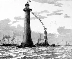 May Prints: Official Opening of the Eddystone Lighthouse, May 1882