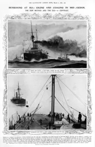 Fuel Prints: Oiling and Coaling in mid-ocean