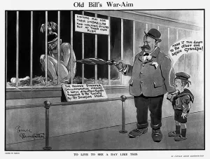 Kaiser Prints: Old Bills War-Aim, by Bairnsfather