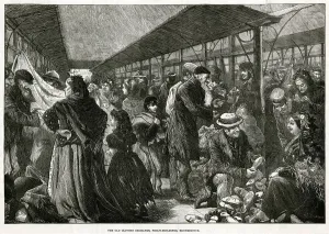 Steps Prints: Old Clothes Exchange, Phils Buildings, Houndsditch 1882