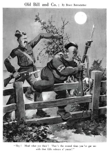 Bruce Prints: Old Bill and Co. August 1940