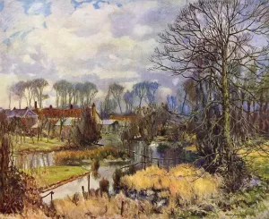Landscape Prints: The Old Ford, Weston Turville