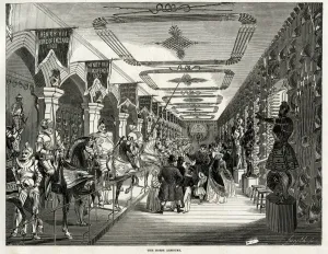 Armour Prints: The Old Horse Armoury, Tower of London, 1848