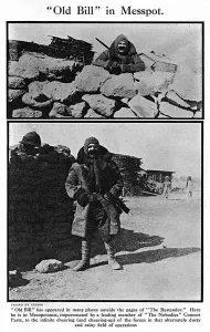 Characters Prints: Old Bill in Mesopotamia, Nobodies Concert, WW1