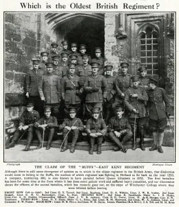 Regiment Prints: The Oldest British Regiment? The East Kent