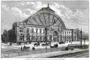 Exterior Prints: Olympia, the new national agricultural hall, West Kensington