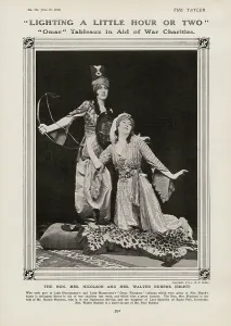 Street Prints: Omar Khayyam Tableaux in aid of war charities