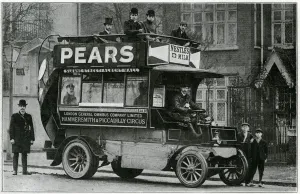 Public Prints: Omnibus on the road 1905
