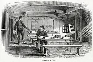 Moored Prints: Onboard the prison ship The Warrior