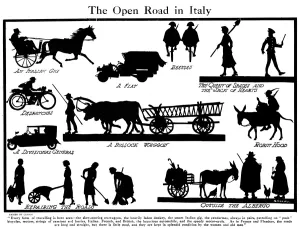 Carts Prints: The Open Road in Italy by H. L. Oakley