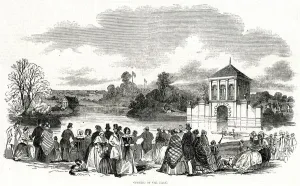 Paxton Prints: Opening of the Birkenhead docks and parks 1847