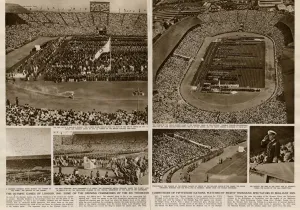 Opens Prints: Opening Ceremony of the Olympic Games 1948