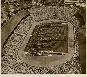 Olympics Prints: Opening Ceremony, Wembley Stadium, 1948 London Olympics