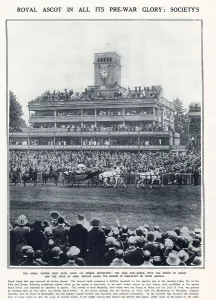 June Prints: Opening day at the Royal Ascot with King George V and Queen Mary