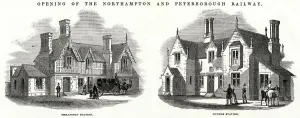 Rail Prints: Opening of the Northampton & Peterborough Railway