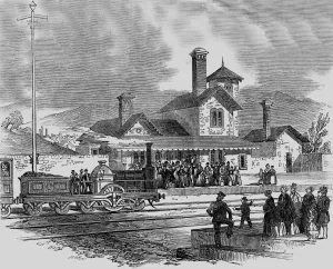 Southern Prints: Opening of Southern + Western Railway