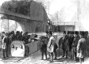 Holborn Prints: Opening of the tube line between Holborn and Euston