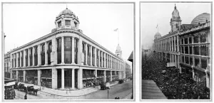 Shoppers Prints: Opening of Whiteleys department store, 1911