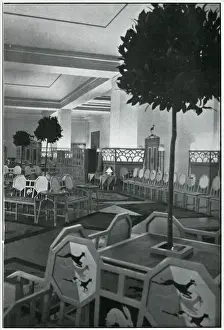 Deco Prints: Orangery Lounge Wembley Stadium Club (greyhound racing)